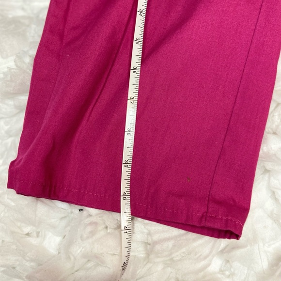 Medical Scrub Uniform Set | Pink | Size: Small - Picture 4 of 8